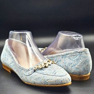 Amalfi by Rangoni Womens Oste Leather Slip On Dressy Loafers Shoes